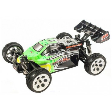 AUTOMODELO ELÉTRICO FS RACING BUGGY 1/18 RTR 4WD COMPLETO COM RÁDIO 2.4GHZ BATERIA DE LIPO E CARREGADOR FS73201